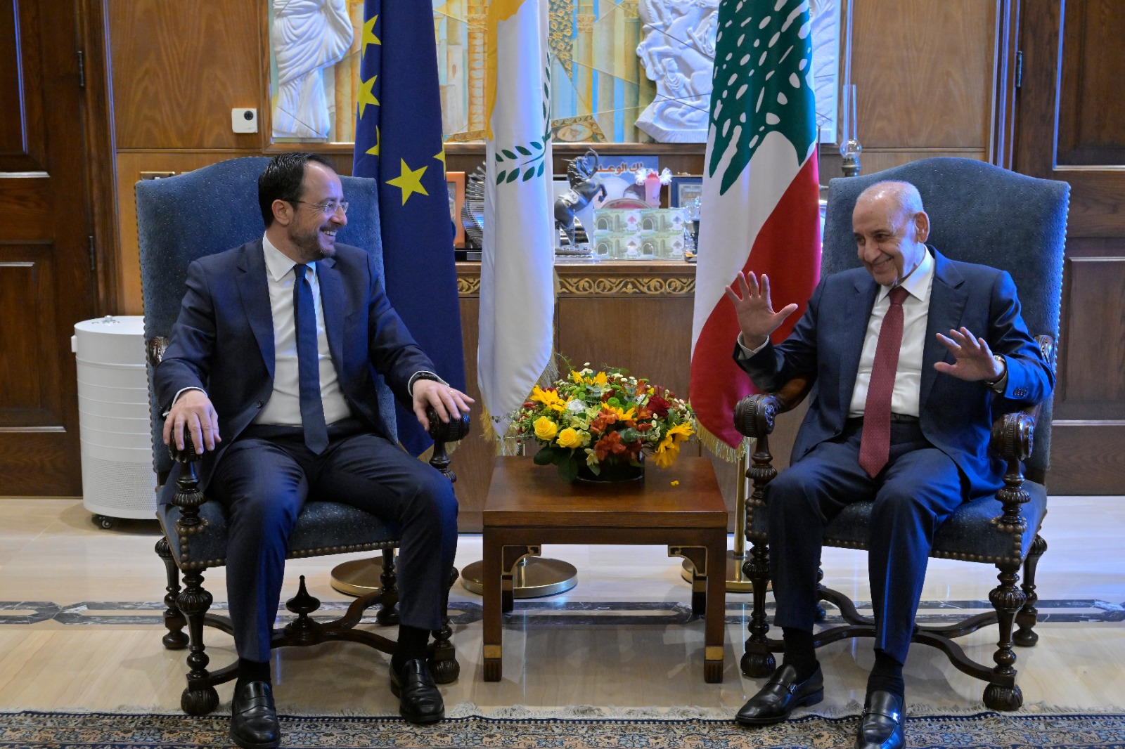 لبنان وقبرص، اتفاق على توجيه أزمة النزوح باتجاه الإتحاد الأوروبي